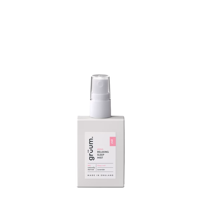 White bottle of sleep mist