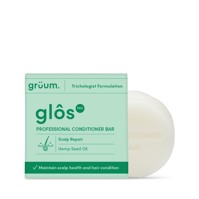 Green packaging with conditioner bar