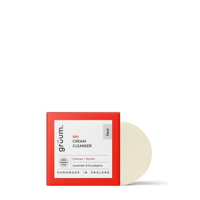 Gruum cream cleanser packaging