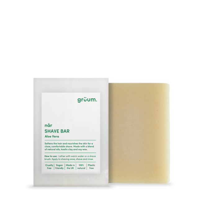 Shaving bar and packaging