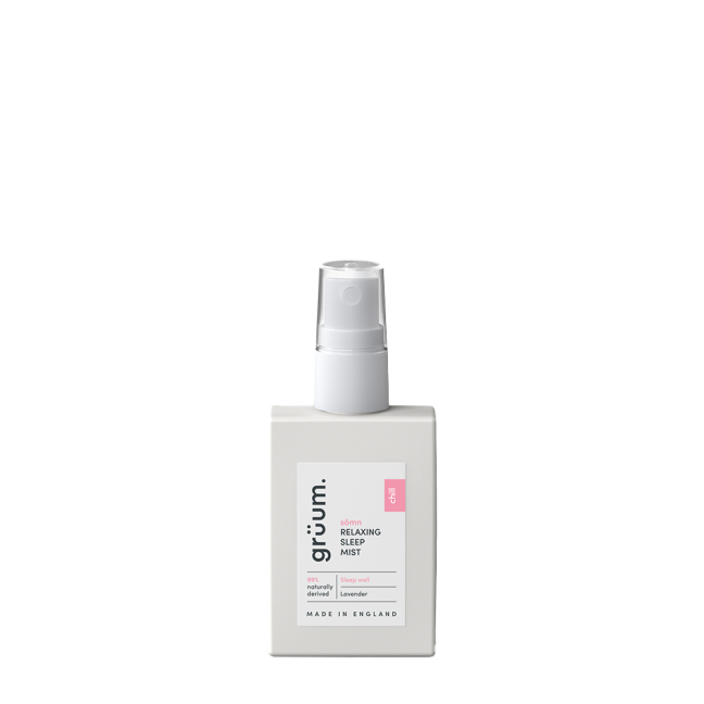White bottle of sleep mist